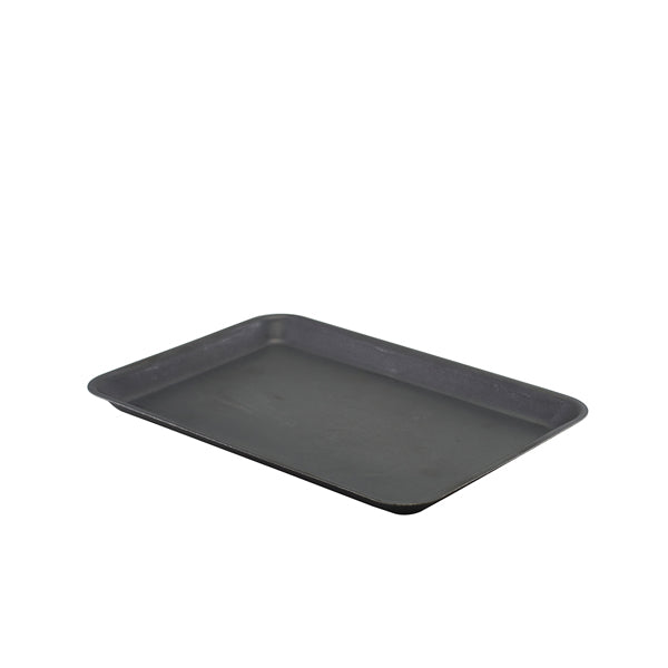 Stephens Black Vintage Steel Tray 31.5 x 21.5cm