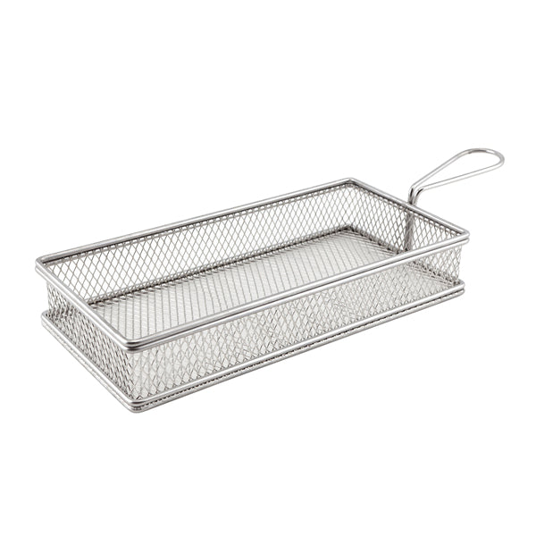 Large Rect. Serving Basket 26X13X4.5cm pack of 6