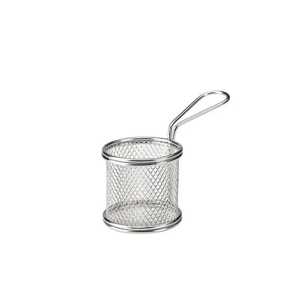 Serving Fry Basket Round 8X7.5cm (Box of 6)