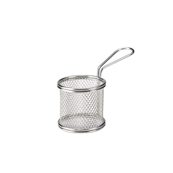 Serving Fry Basket Round 9.3 X 9cm pack of 6