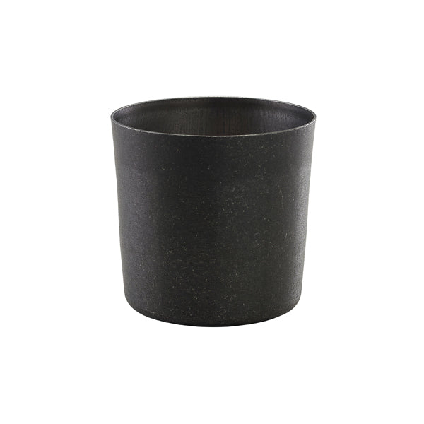 GenWare Black Vintage Steel Serving Cup 8.5 x 8.5cm pack of 12