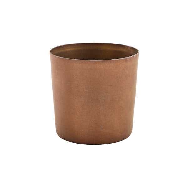Stephens Copper Vintage Steel Serving Cup 8.5 x 8.5cm (Box of 12)