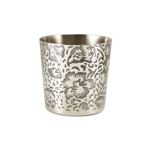 Stephens Floral Stainless Steel Serving Cup 8.5 x 8.5cm (Box of 12)