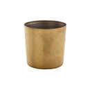 GenWare Gold Vintage Steel Serving Cup 8.5 x 8.5cm pack of 12