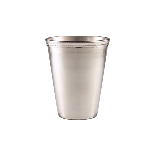 GenWare Beaded Stainless Steel Serving Cup 38cl/13.4oz (Box of 12)