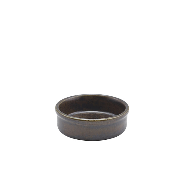 Terra Porcelain Cinder Black Tapas Dish 10cm (Box of 12)