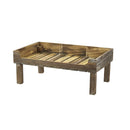 Rustic Wooden Display Crate Stand pack of 1