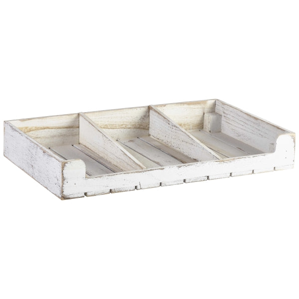White Wash Wooden Display Crate pack of 1
