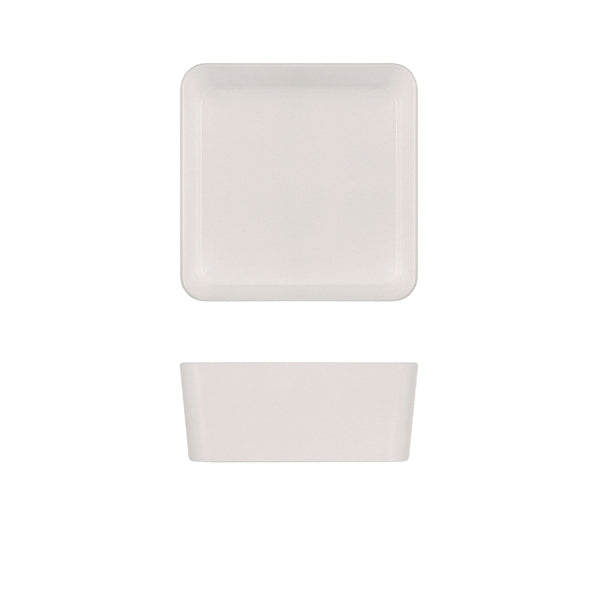 White Tokyo Melamine Large Bento Box Insert 17 x 7cm pack of 6