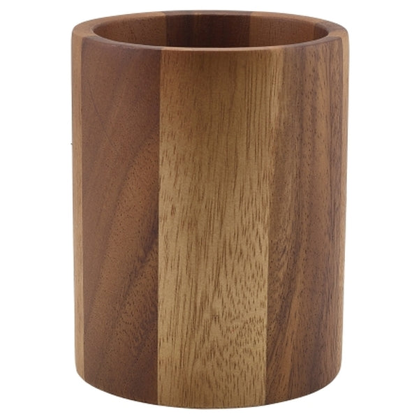 Stephens Acacia Wood Cutlery Cylinder