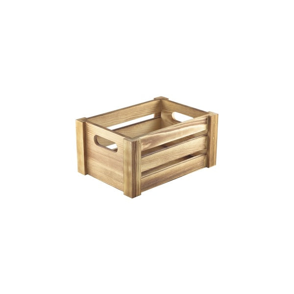 Stephens Rustic Wooden Crate 22.8x16.5x11cm