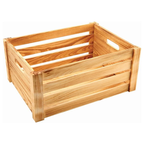 Stephens Rustic Wooden Crate 41 x 30 x 18cm