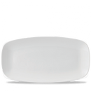 White Chefs Oblong Plate 13 7/8X7 3/8" Box 6