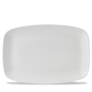 White Oblong Chefs Plate 13 1/2" X 9 1/4" Box 6