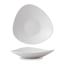 Plastic White Lotus Melamine Dish 14" Box 4