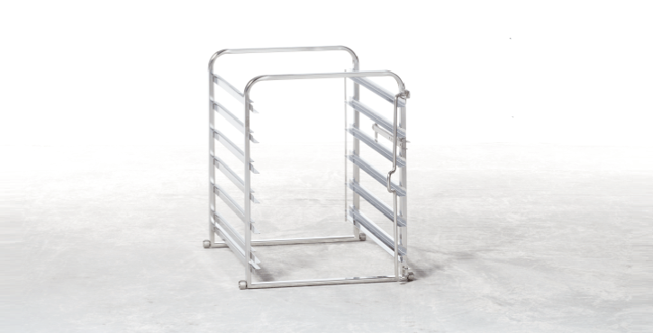 Mobile oven rack type 6-1/1, bakery standard, 400mm x 600mm, (5) racks, 77mm distance