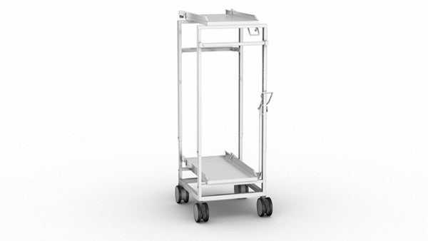 Transport trolley for type 6-2/1, 10-2/1, Combi-Duo version, adjustable height