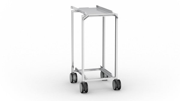 Transport trolley for type 6-1/1, 10-1/1, adjustable height
